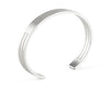 perforated ribbon bracelet 19g